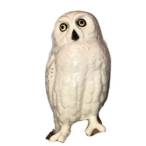 OWL Ceramic figurine, Absolutely Perfect, Hand Painted . 12 Inches Tall